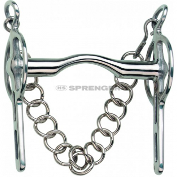 SPRENGER bit liverpool 16mm (stainless steel) with stainless steel side parts