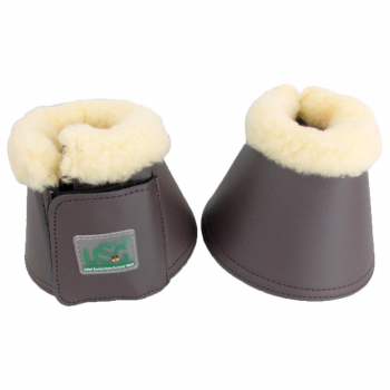 Bell boots with neoprene & fake-fur lining
