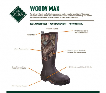 MuckBoot boot WOODY MAX