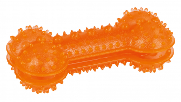 Knochen ToyFastic befüllbar, orange 18x8x6cm