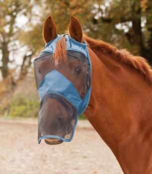 WALDHAUSEN PREMIUM FLY MASK WITHOUT EAR AND WITH NOSE PROTECTION