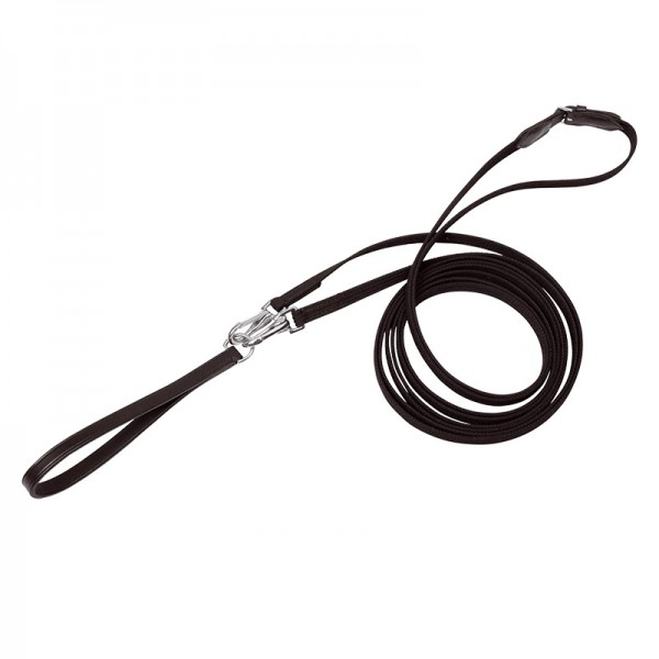KAVALKADE draw reins slim web, with leather loop attachment