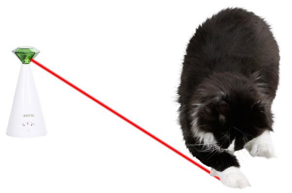 Rotierender Laser für Katzen 10x10x21cm