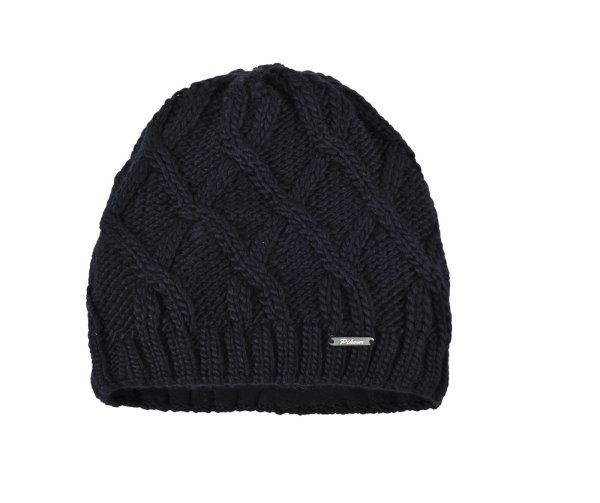 PIKEUR knitted hat with Lozenge Design