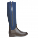 BUSSE Riding Mud Boots CALGARY, brown/navy