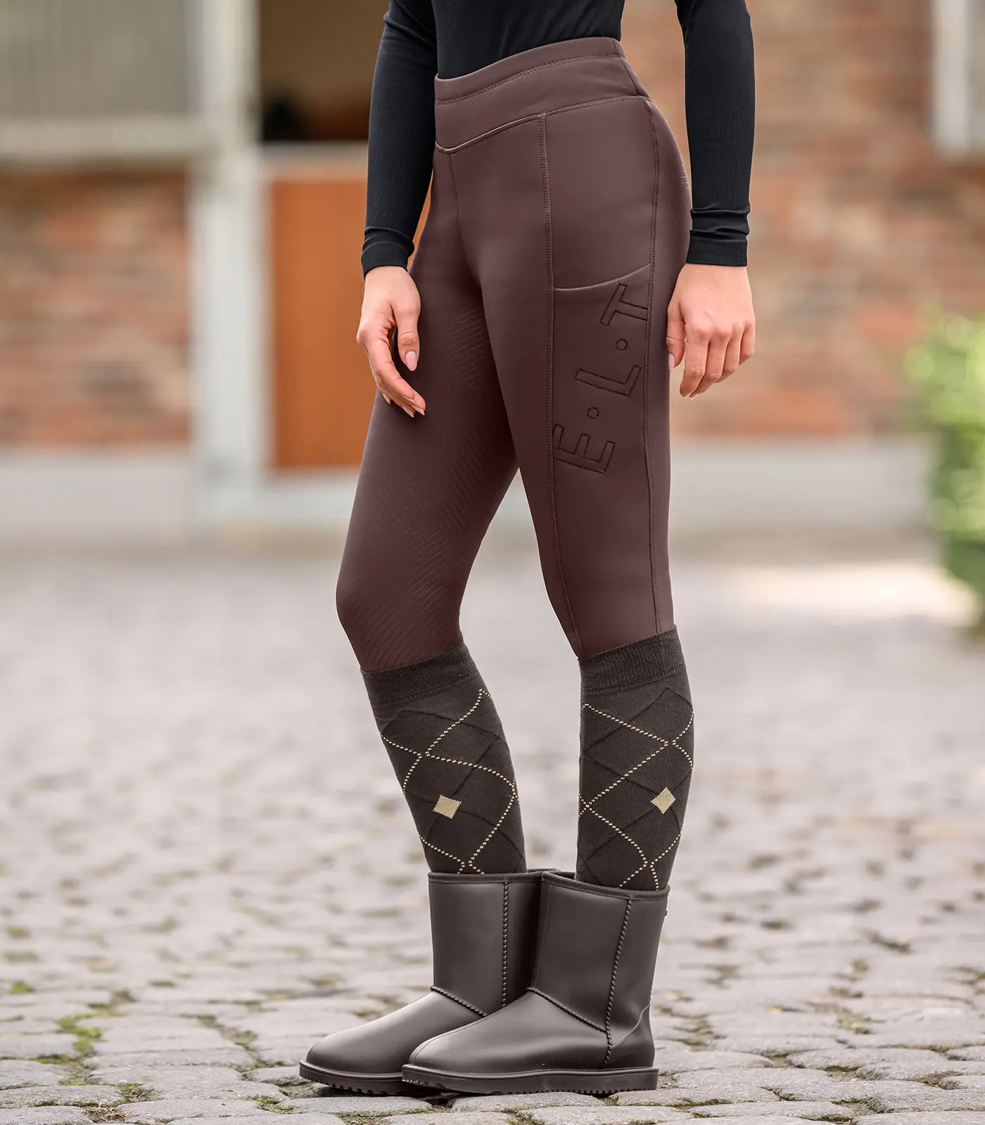 Teens Thermo Teddy-Reitleggings RICA,