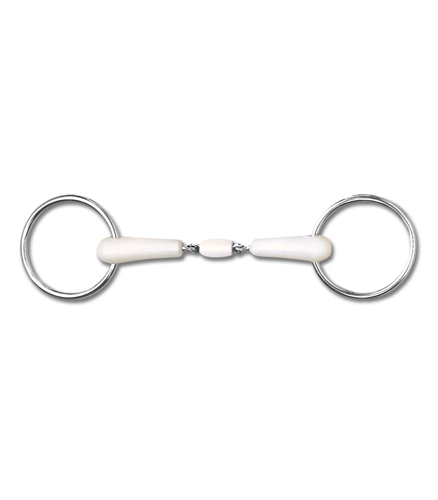 HAPPY MOUTH Snaffle Bit, double jointed