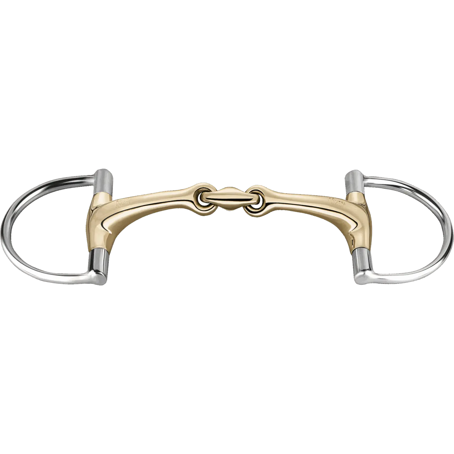 DYNAMIC RS Hunter Jumper D-Ring, 14 mm doppelt gebrochen