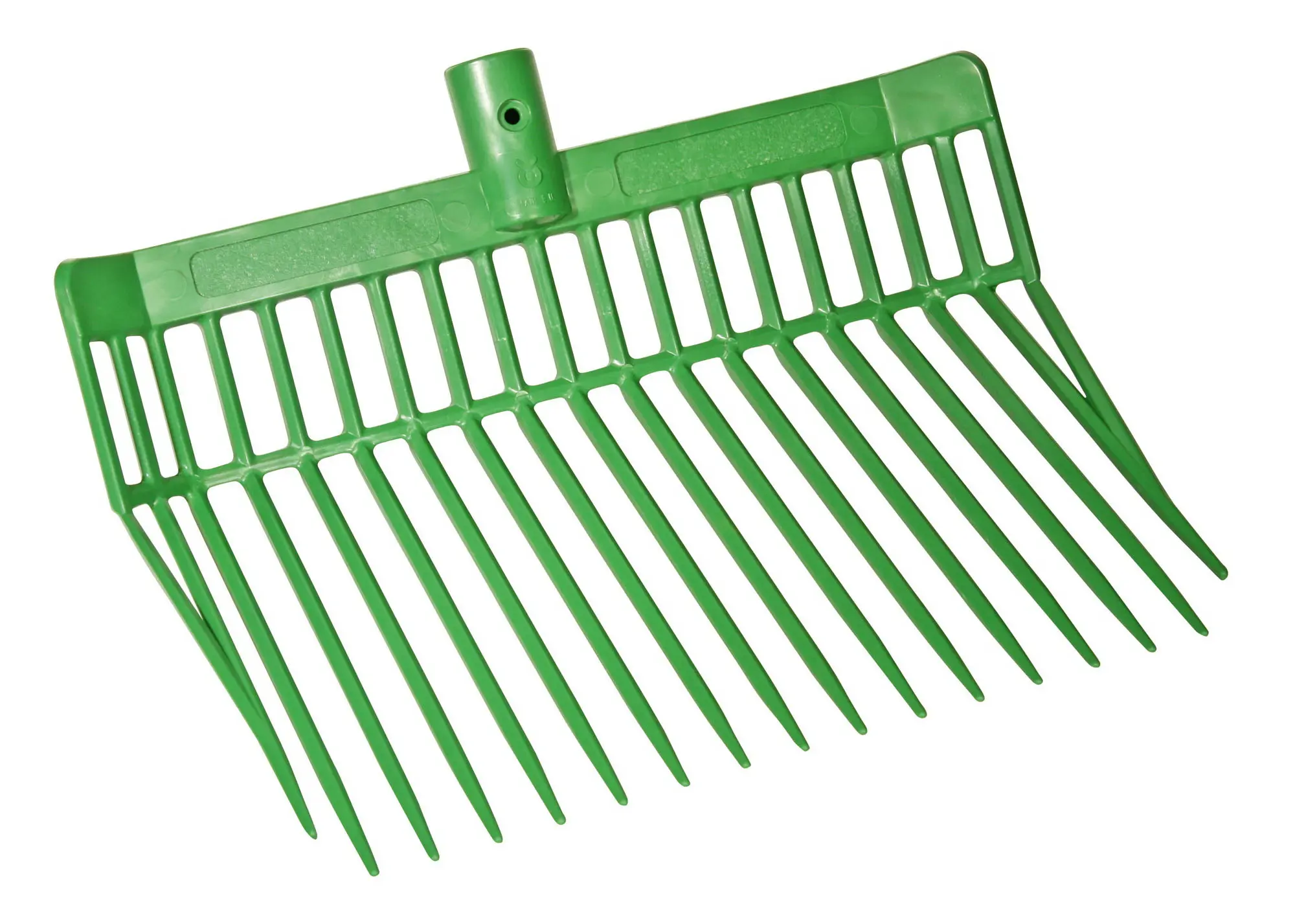 Litter fork Premium, green without handle