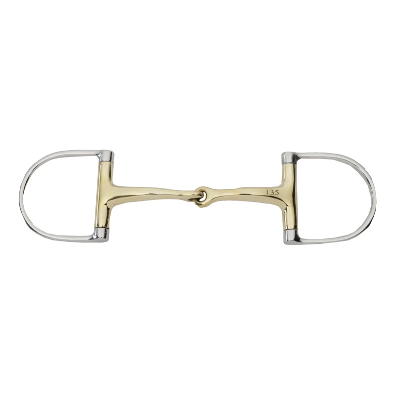 D-Ring Gebiss "KavalBit" 16mm - einfach gebrochen