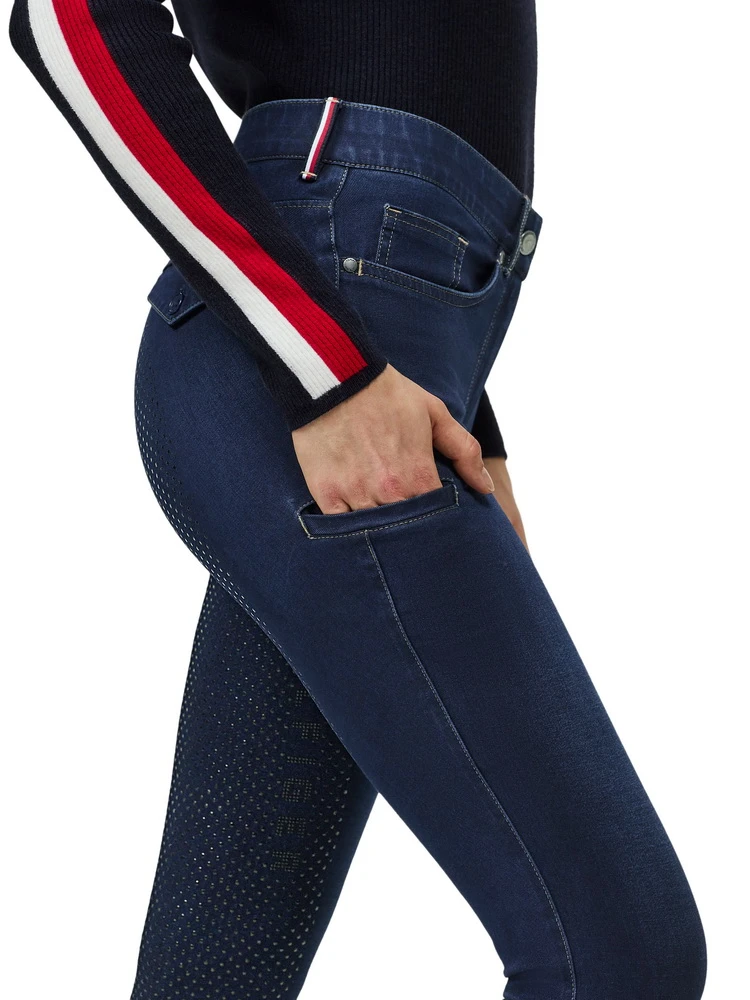 Damen Denim Reithose HOPE rinse Sommer 2026