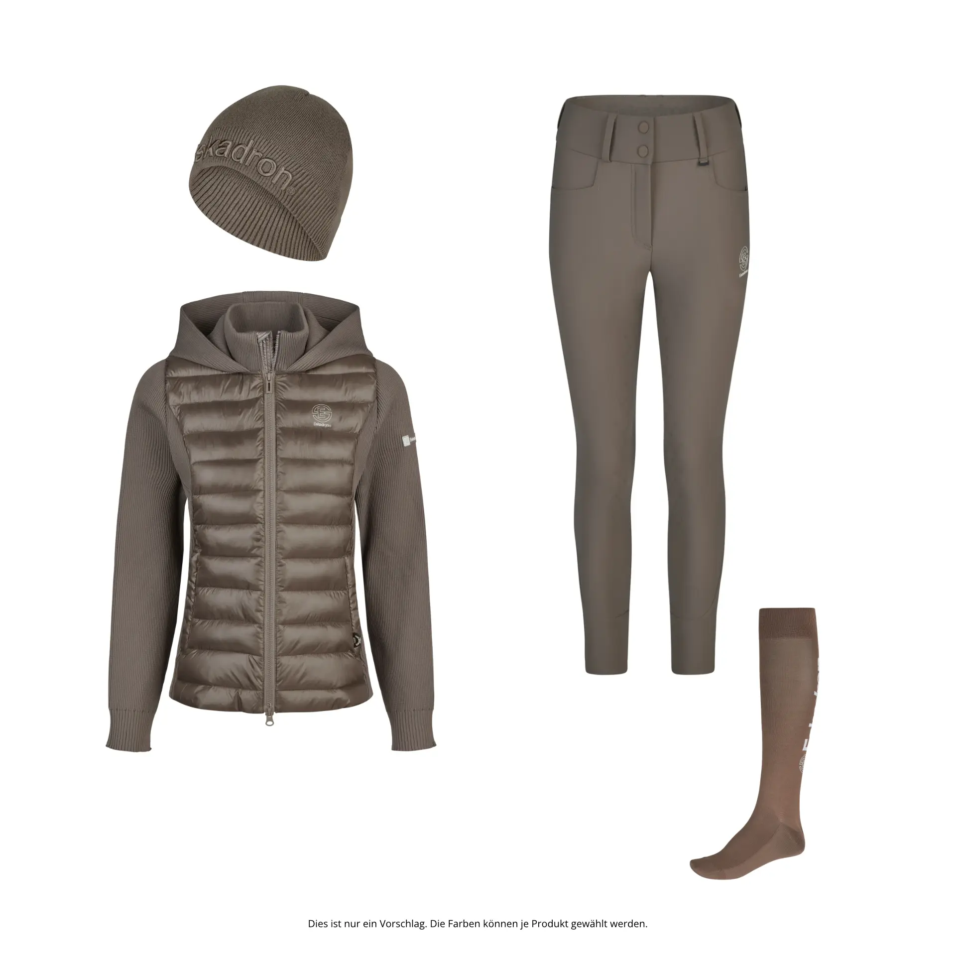 Dynamic 2026 Komplett-Outfit: Reithose, Jacke, Mütze & Socken
