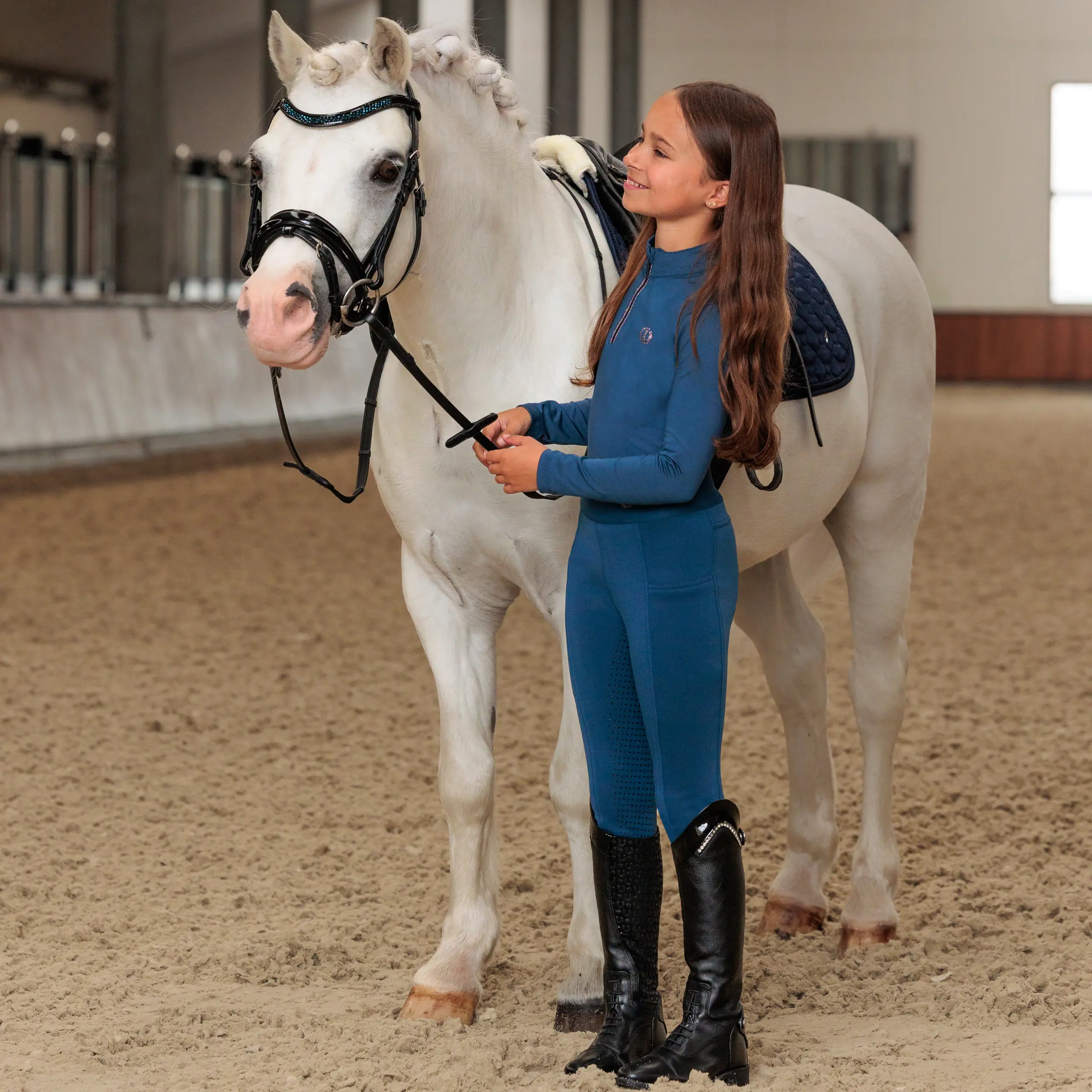 KIDS Reitleggings IRHTessy Full Grip