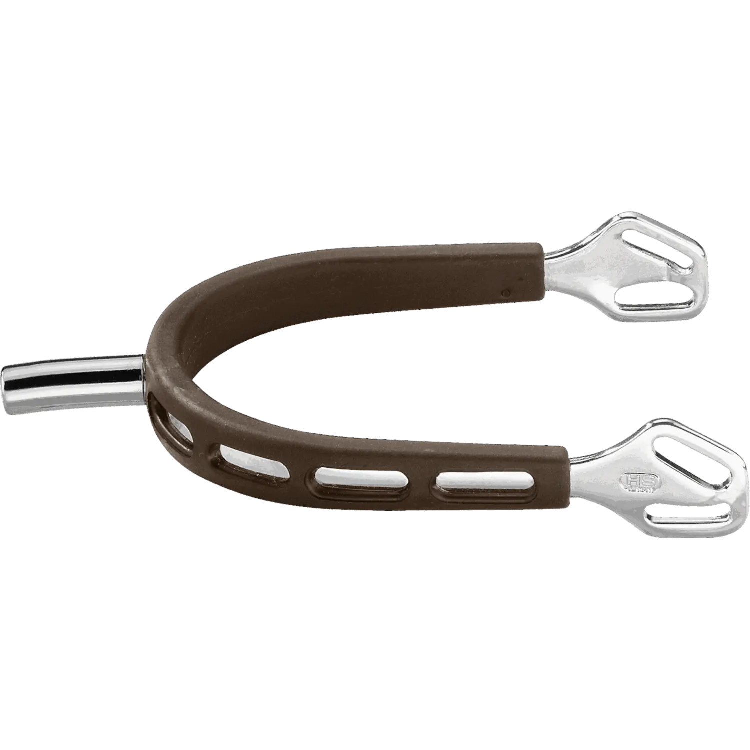 ULTRA FIT BROWN GRIP spurs with Balkenhol fastening - flat