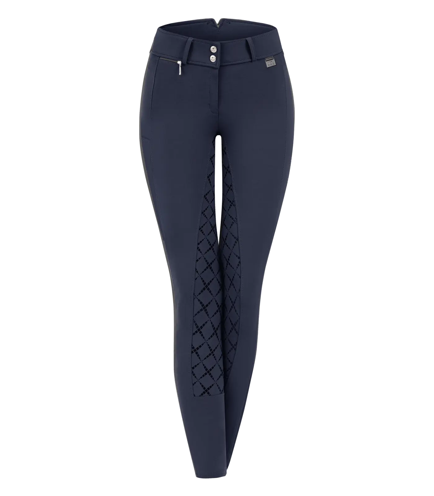 Damen Reithose Micro Sport Silikon High Waist