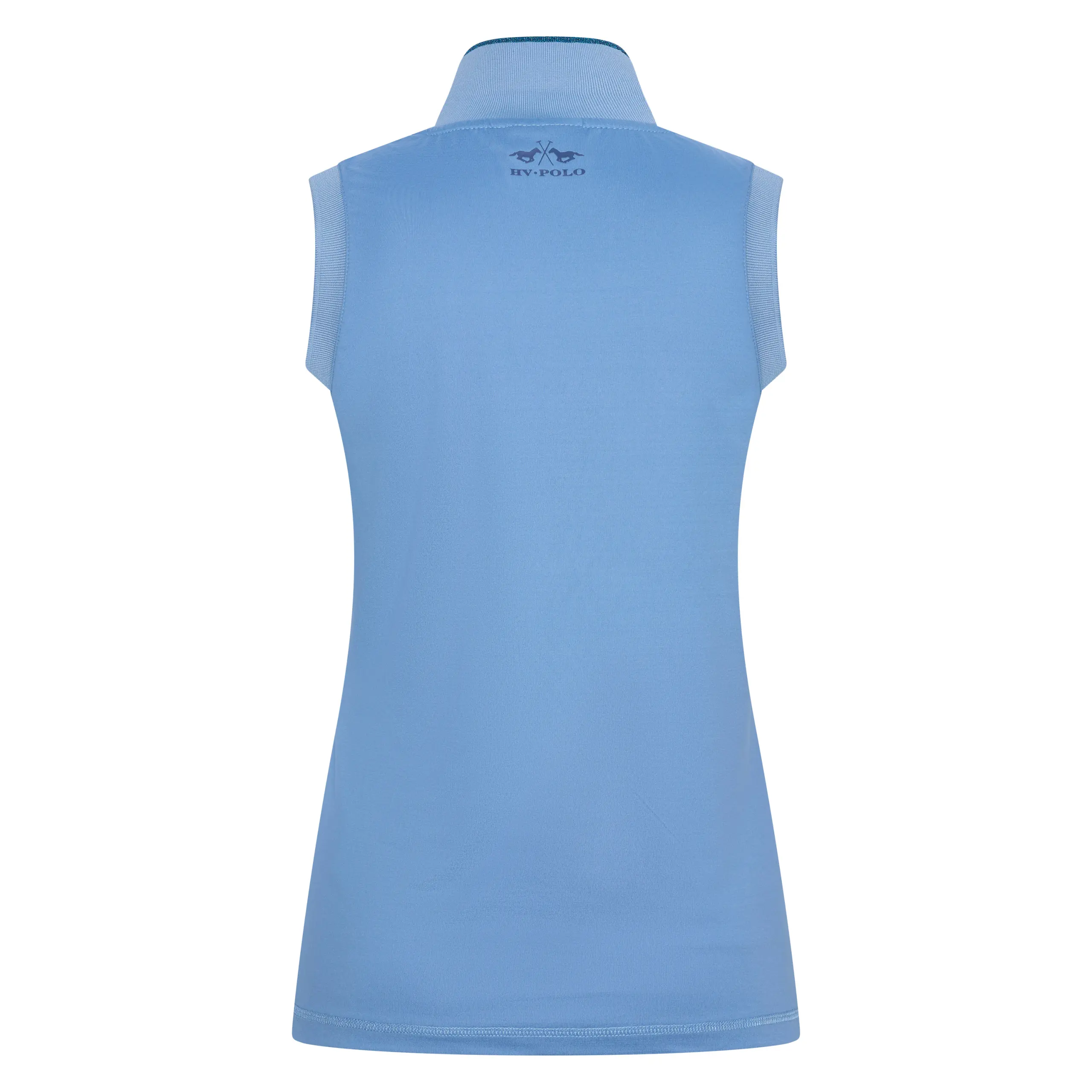 Damen Polo Shirt ärmellos HVPFavouritas Tech Luxury