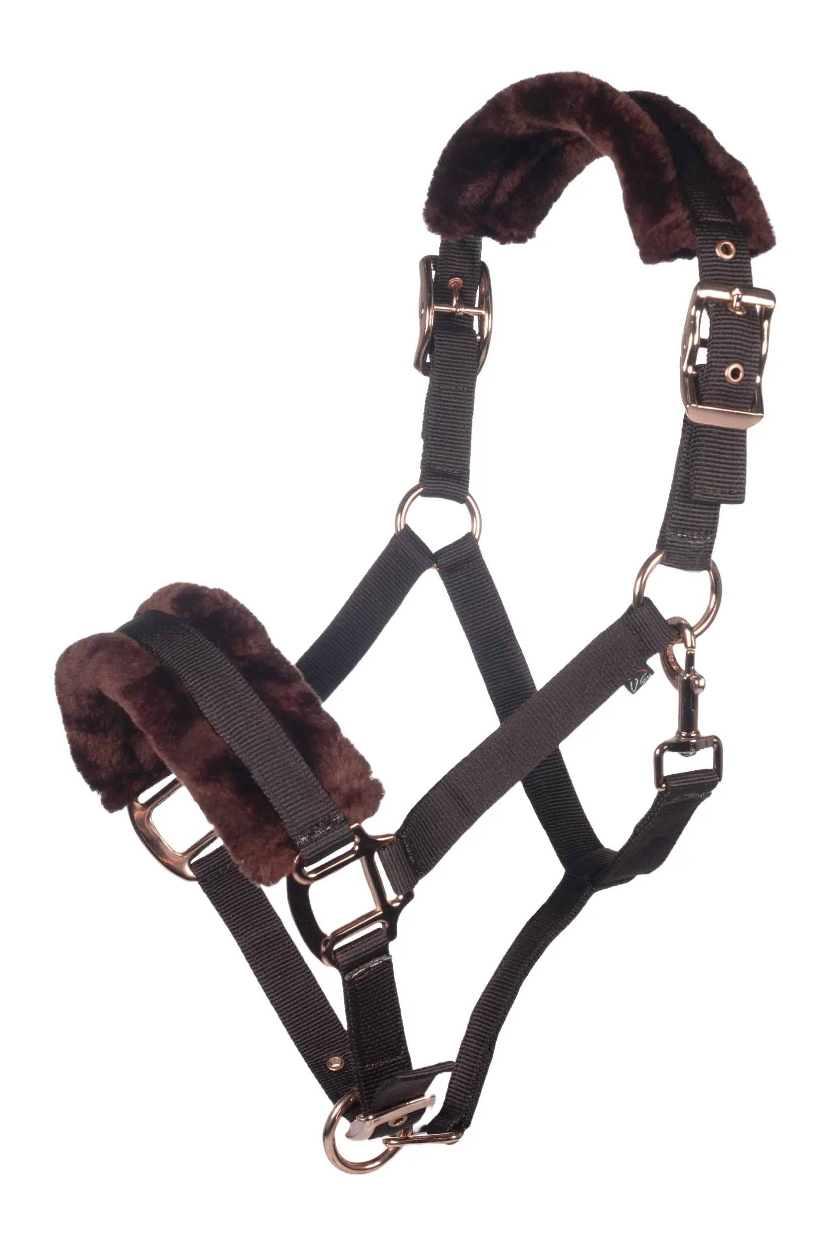 Head collar ROSEGOLD GLAMOUR Style