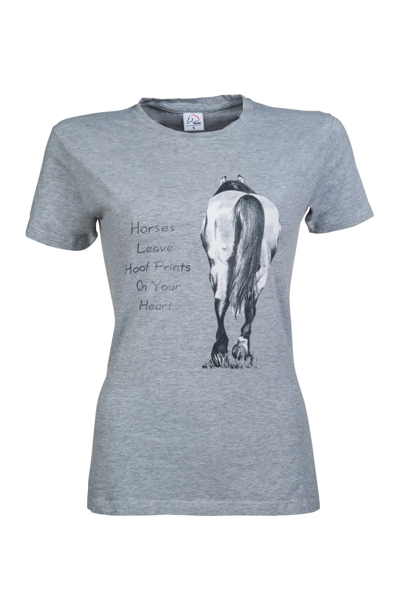 T-shirt -Horses leaves Hoofprints-