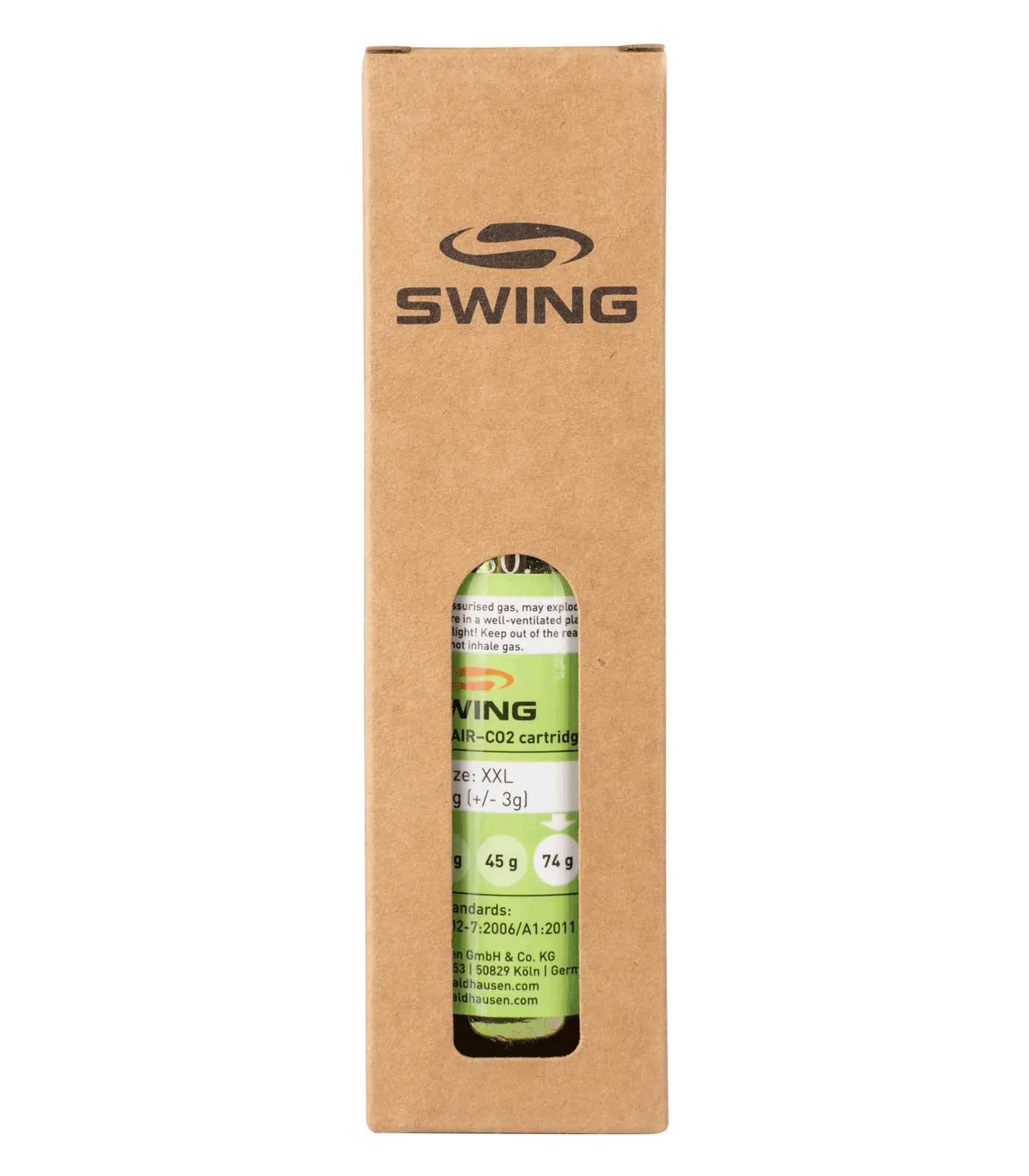Ersatzkartusche CO2 für SWING Airbag-Weste P25 AIR