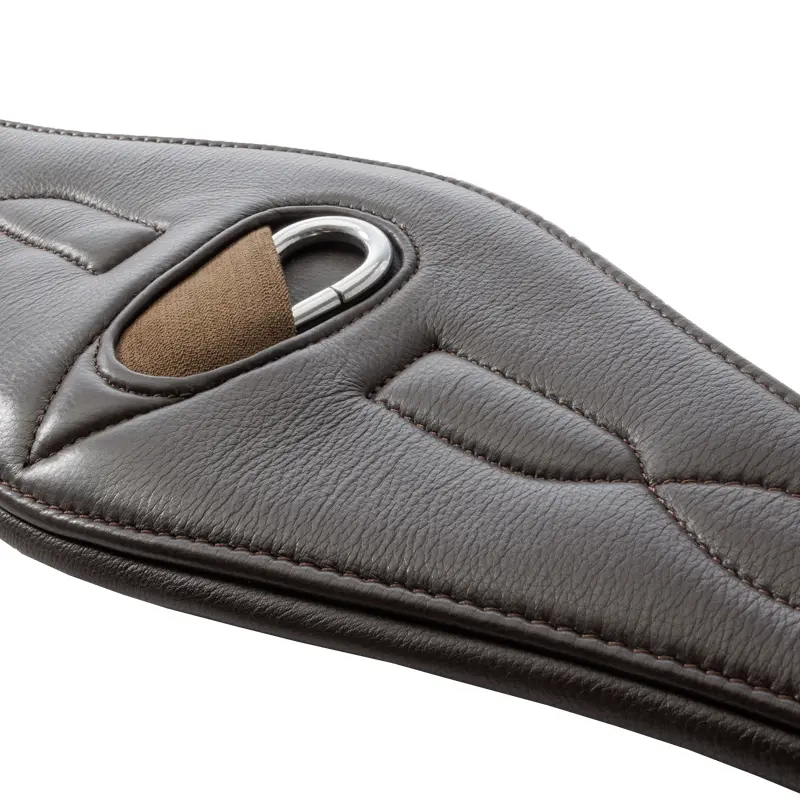 Ledersattelgurt SOFT COMFORT mit Elast