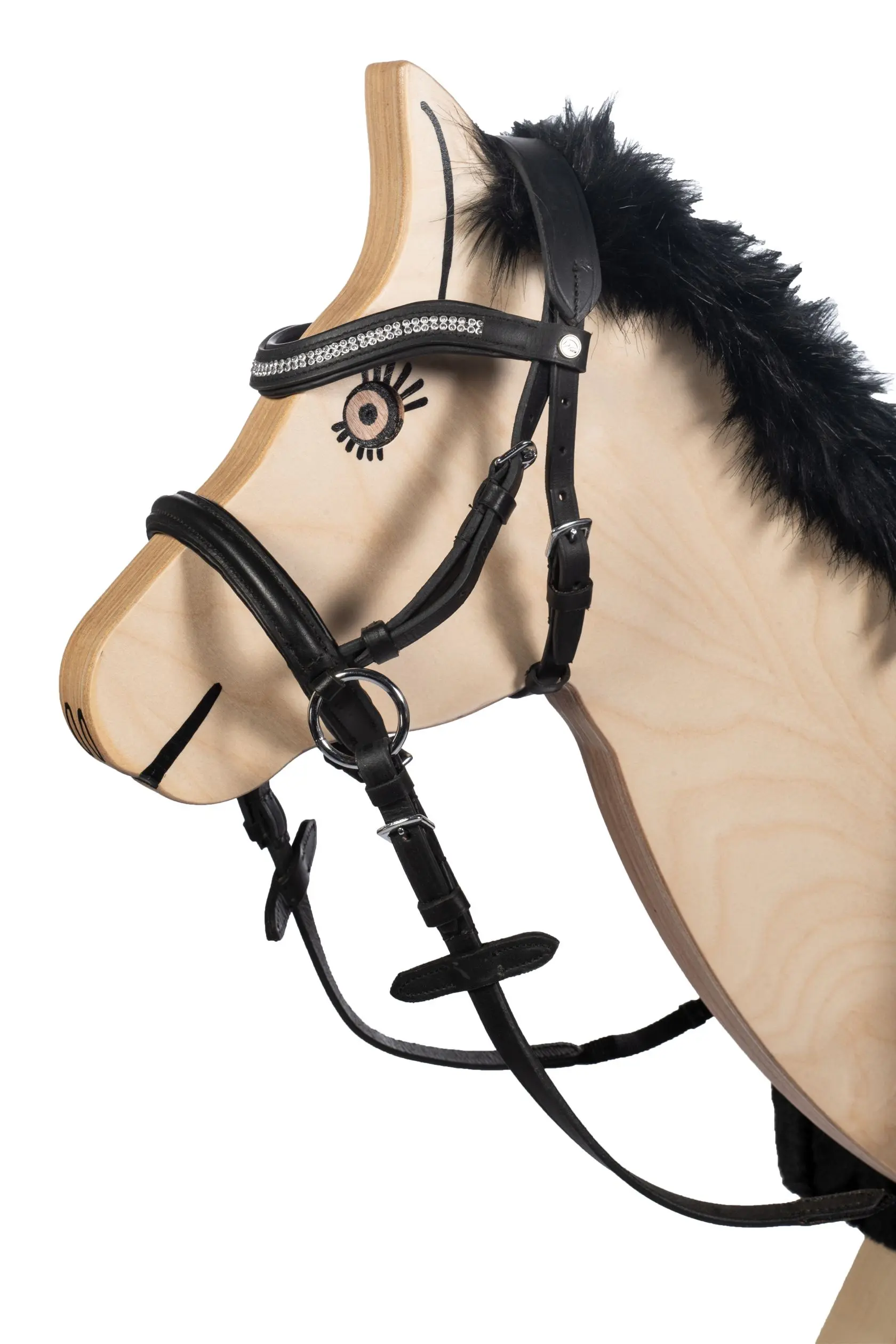 HKM Bitless bridle -Funny Horses- for wooden horses