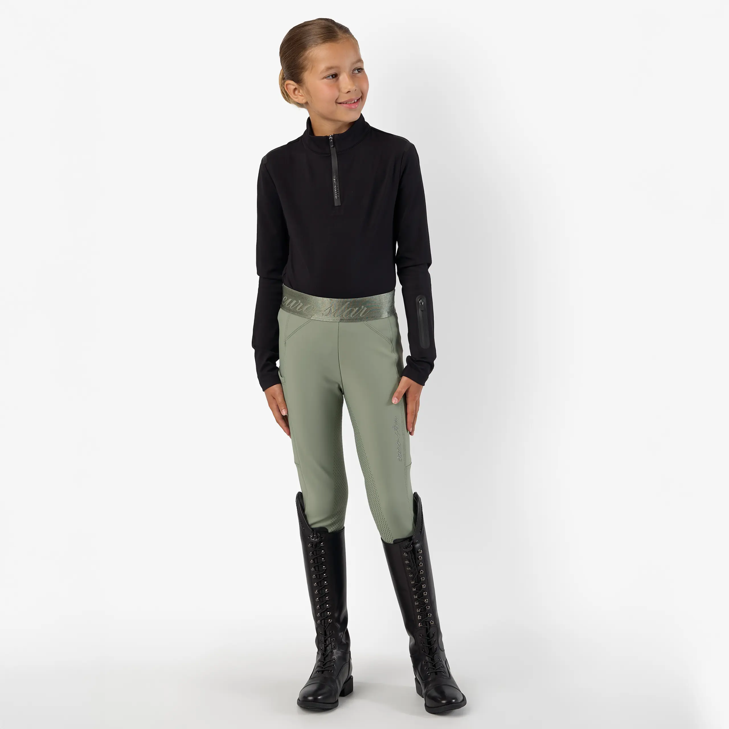 KIDS Riding tights ESImpress FullGrip