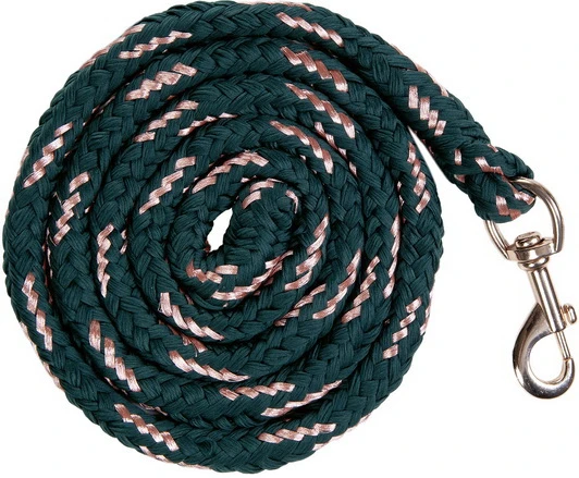 Strick -Rosegold- mit Karabinerhaken