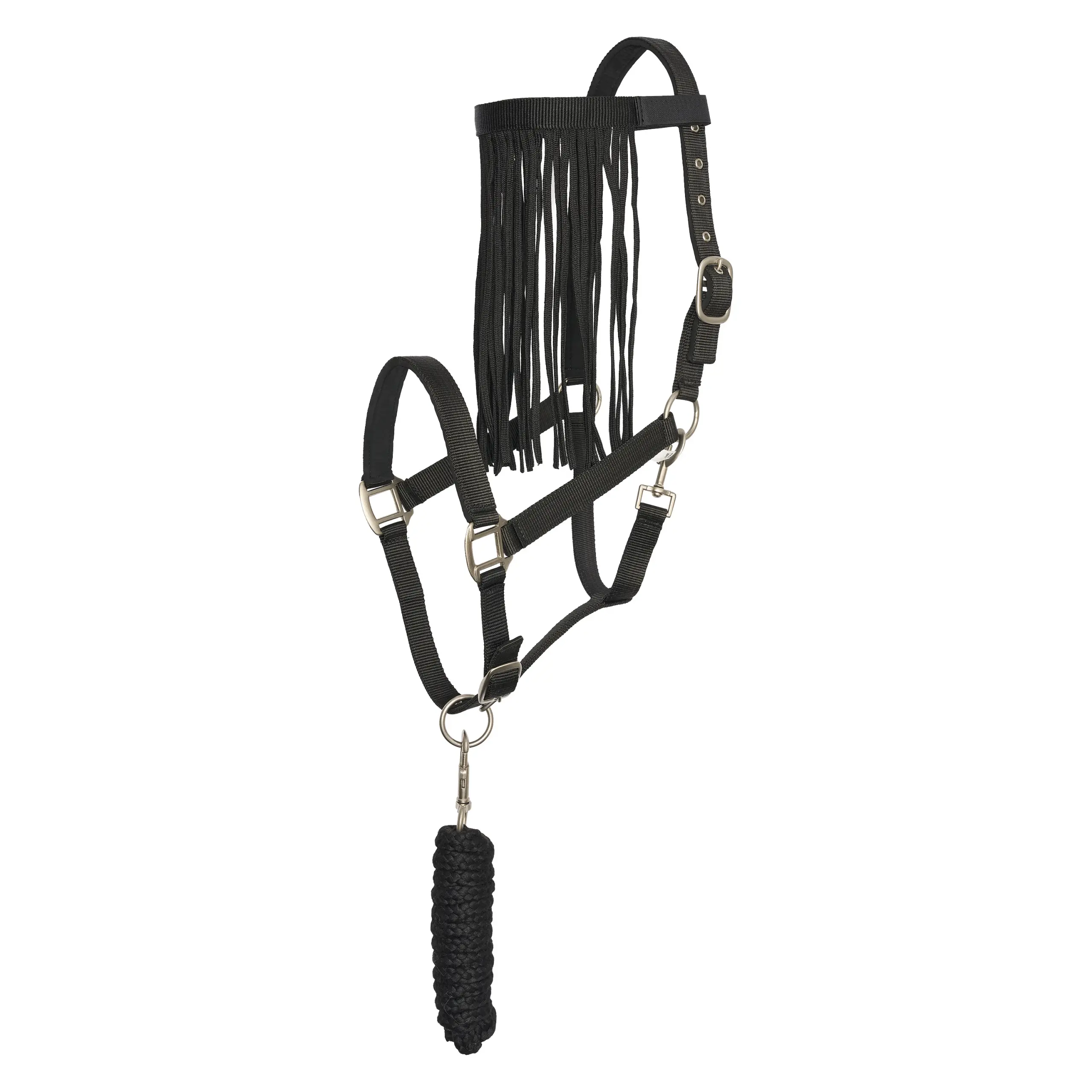 Halfter Nylon mit Anbindestrick und Fliegenfransen IRH