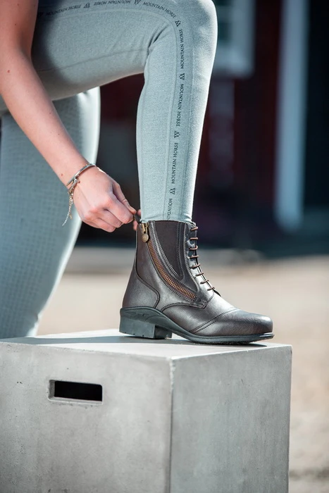 Damen Reitschuh VEGANZA SIDE ZIP PADDOCK