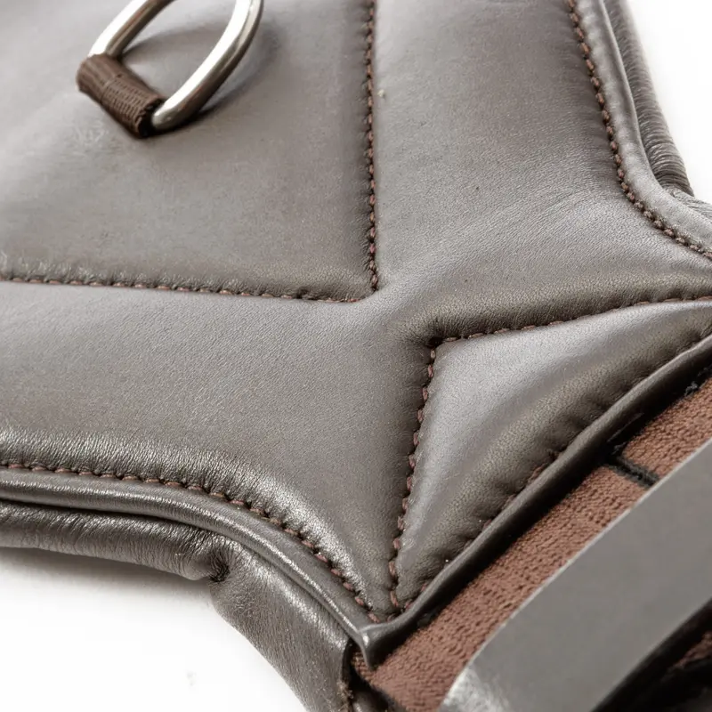Ledersattelkurzgurt SOFT COMFORT, mit Elast