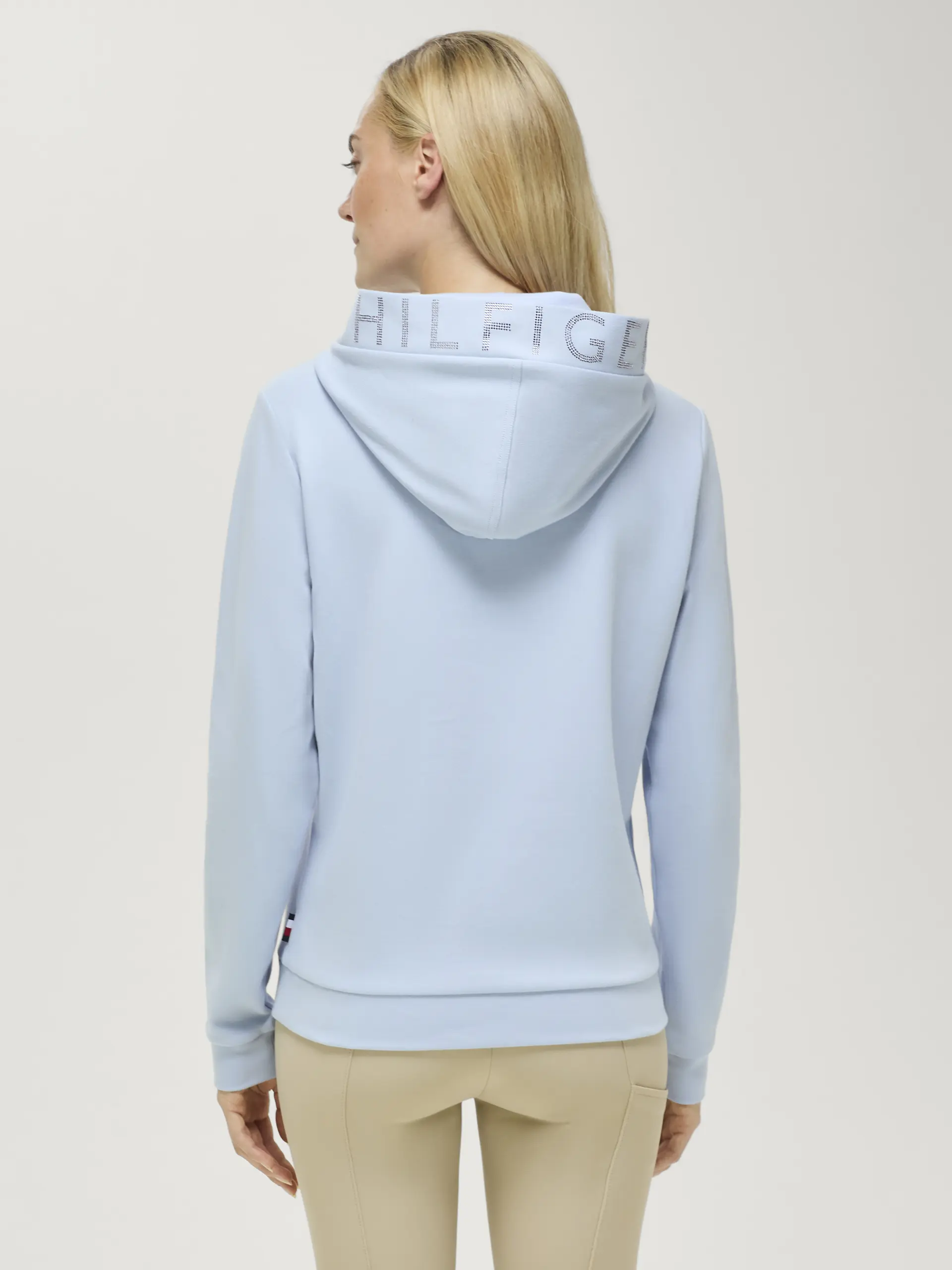 Damen Rhinestone Hoodie HOLLYWOOD Sommer 2026