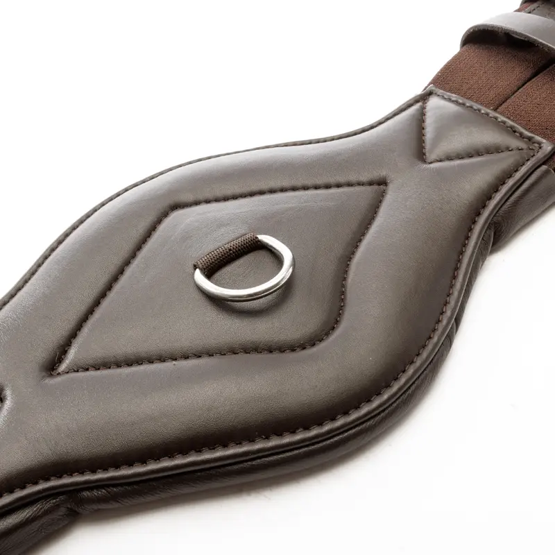 Ledersattelkurzgurt SOFT COMFORT, mit Elast