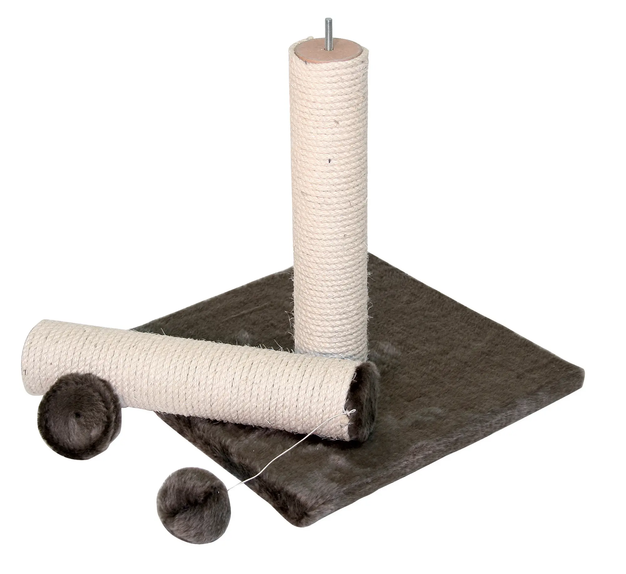 scratching post OPAL-MAXI grey, hight: 78 cm