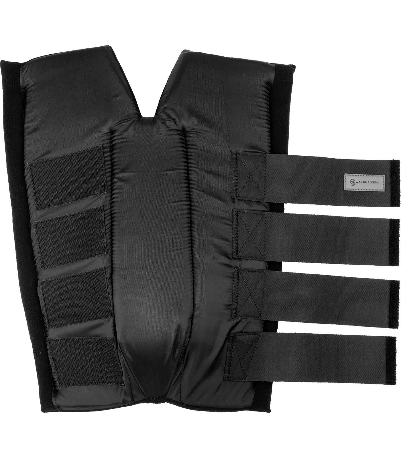 Stable boots with joint support, front