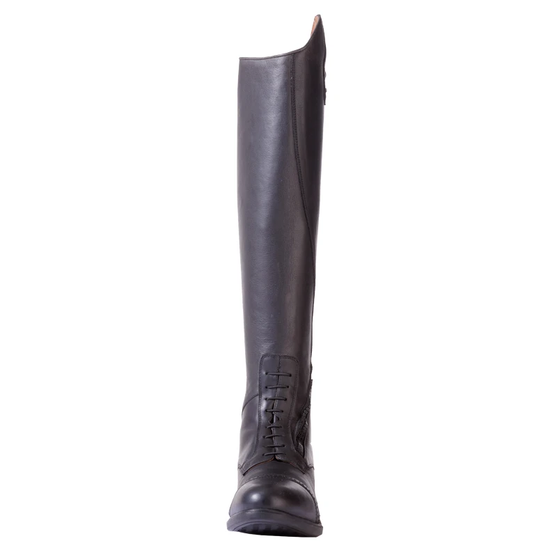 Reitstiefel PROXIMO - geöltes schwarzes Leder