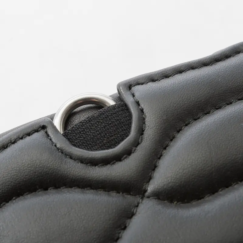 Ledersattelgurt SOFT COMFORT mit Elast