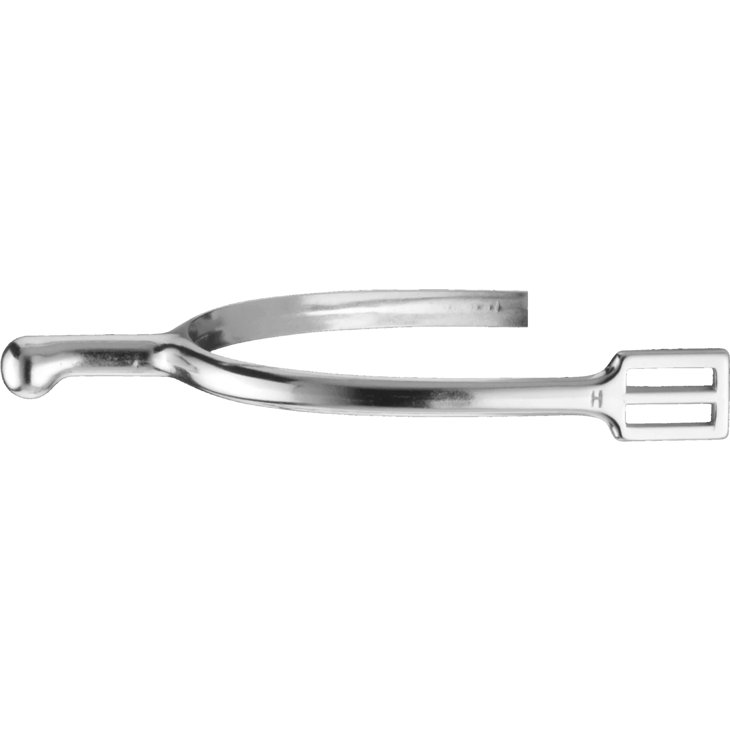 Spurs for men - Neverrust chrome plated, 35 mm ball-shaped