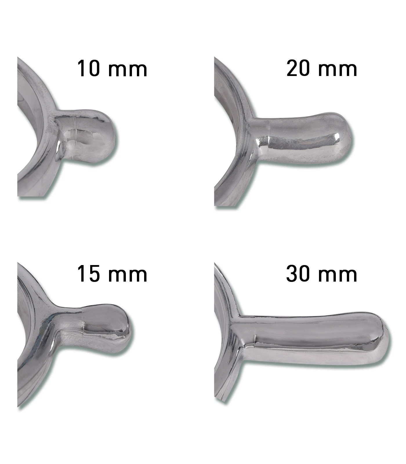 Crystal spur set, for ladies