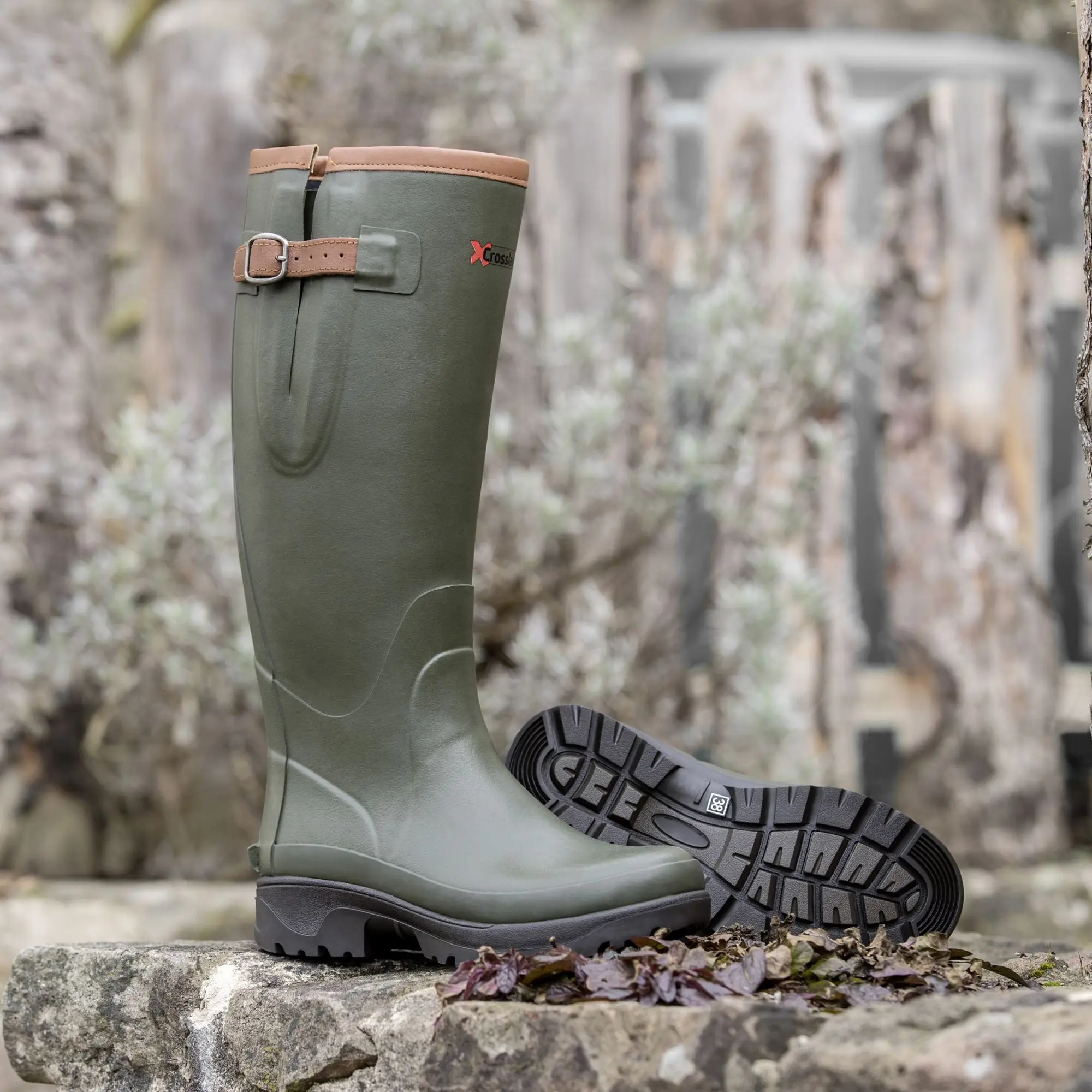 Stiefel "Kodiak", kniehoch, gefüttert, wasserdicht.