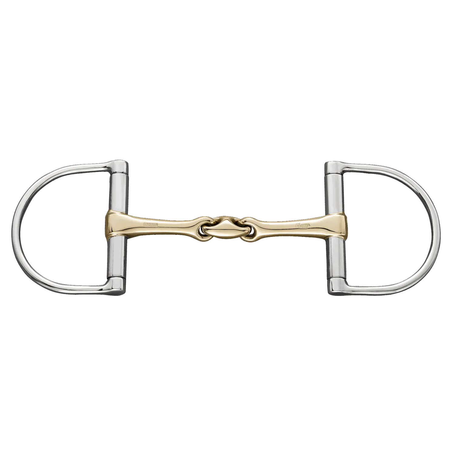 KK ULTRA Gebiss mit D-Ring 15mm - Sensogan mit Edelstahlseiten