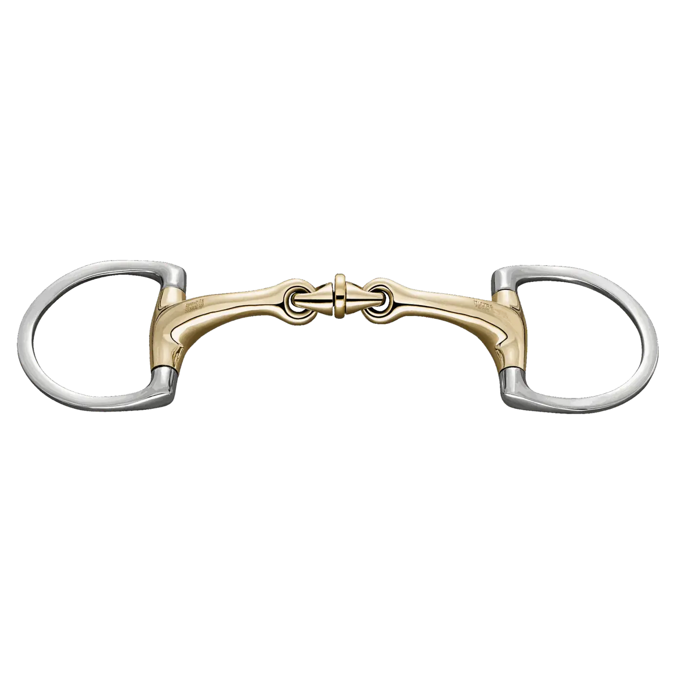 DYNAMIC RS WH ULTRA Olivenkopfgebiss mit D-förmigem Ring 16 mm