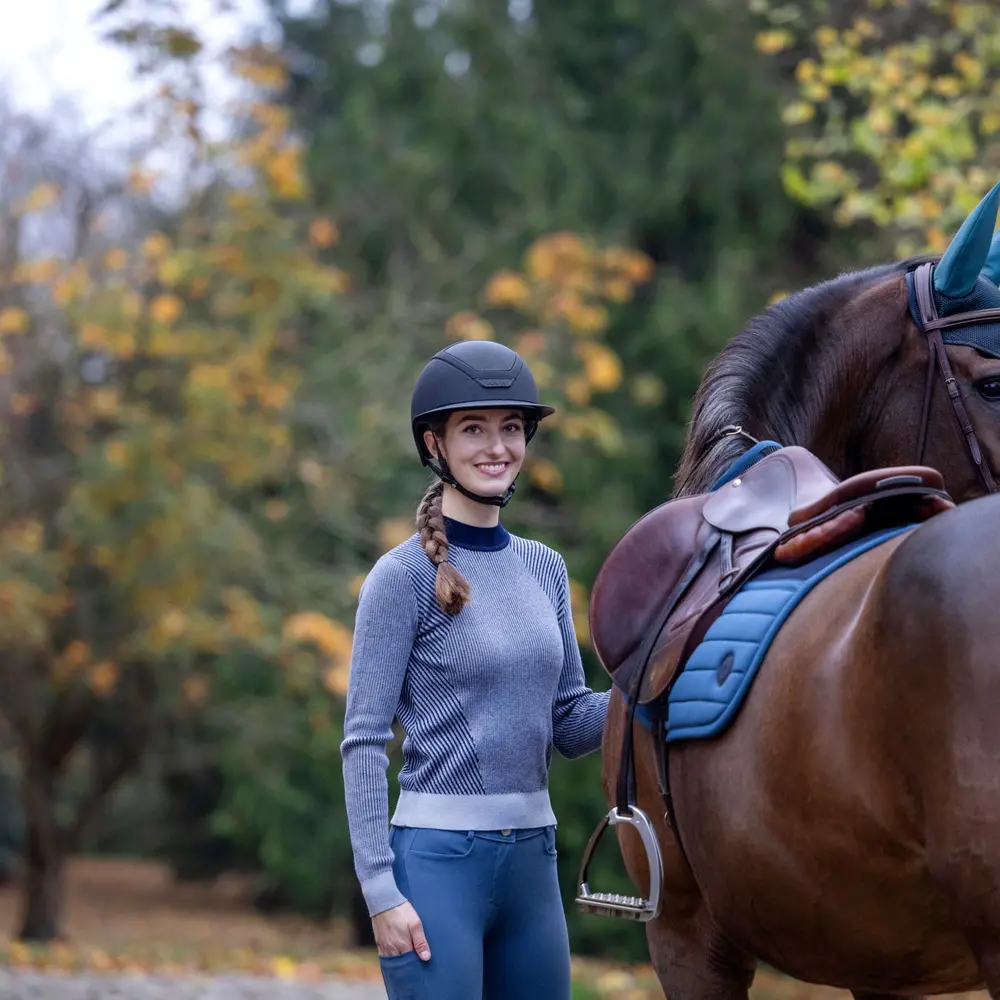 Ladies rib pullover KLMarion Winter 2025