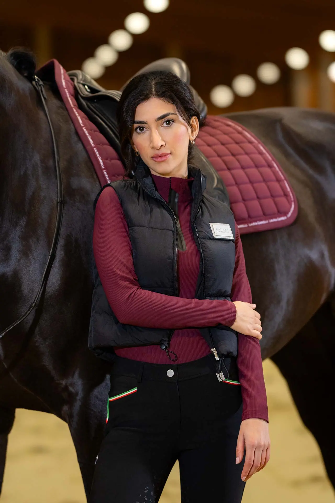 Damen Funktionsshirt LIVIGNO RIBBED