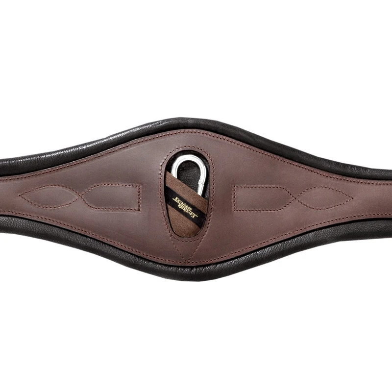 KAVALKADE Oiled Leather Longgirth "Foster Comfort", with elast