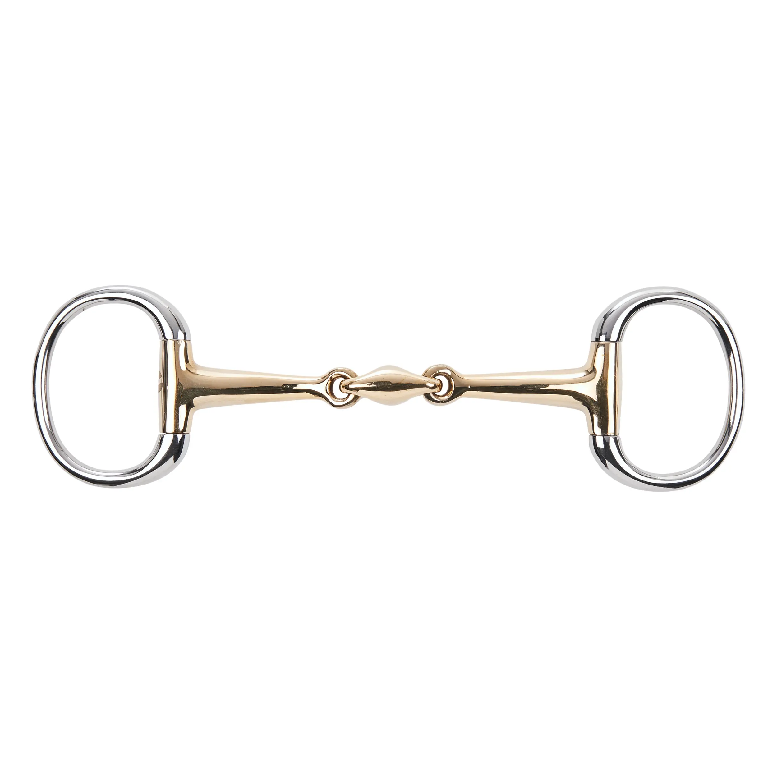 Unterleg-Olivenkopfgebiss KAUGAN® 14 mm, doppelt gebrochen