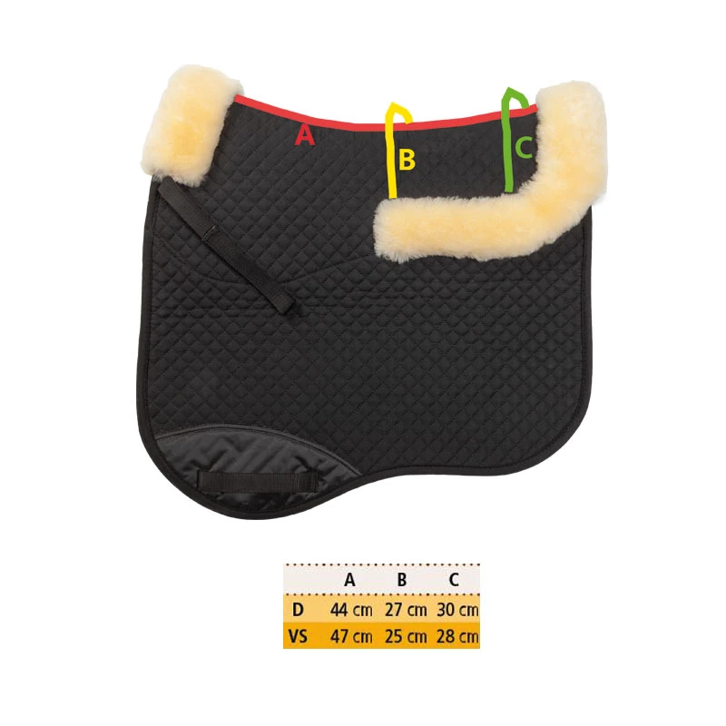 KAVALKADE saddle pad - Lambskin
