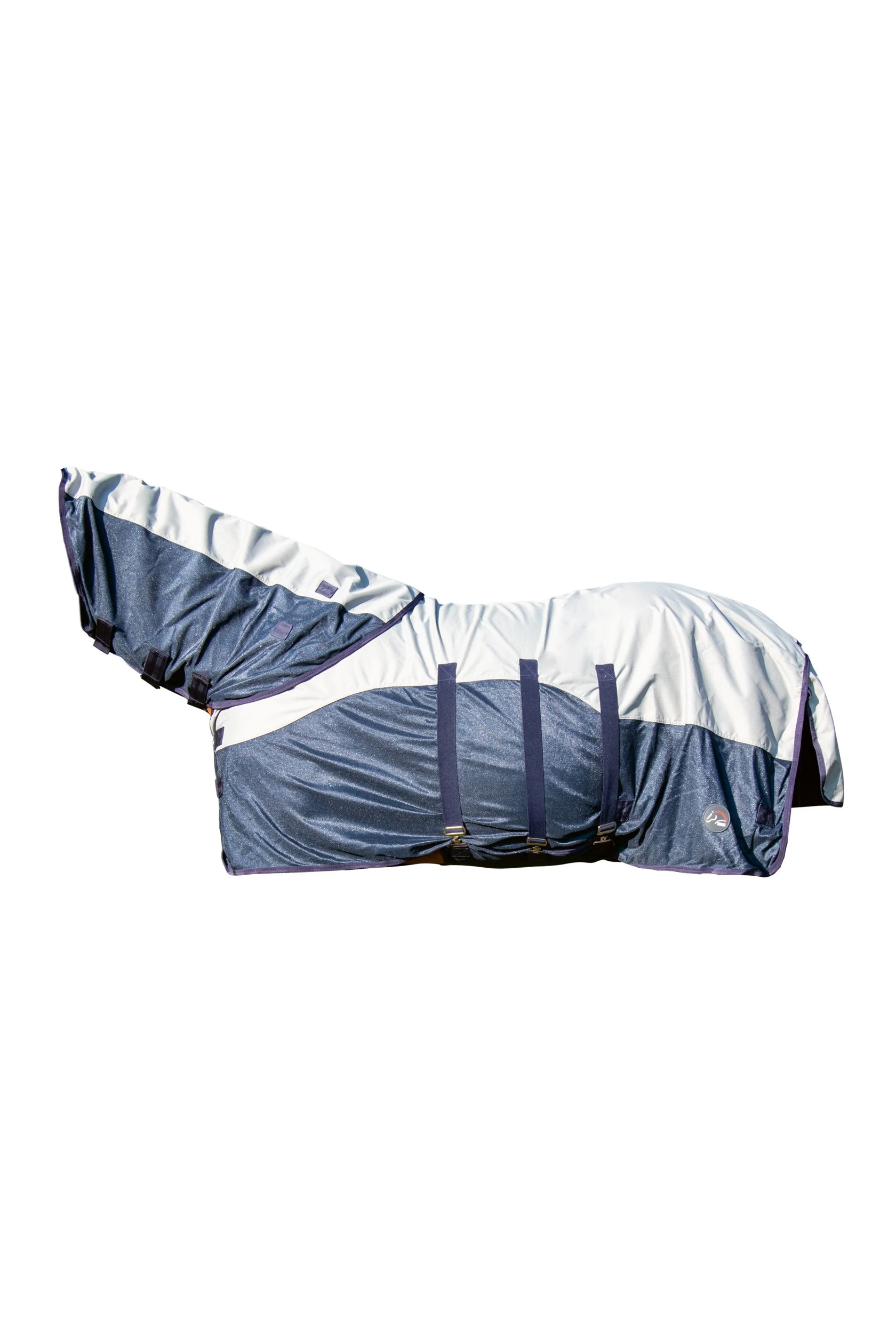 HKM Fly rug -RAIN- with neck part & belly flap