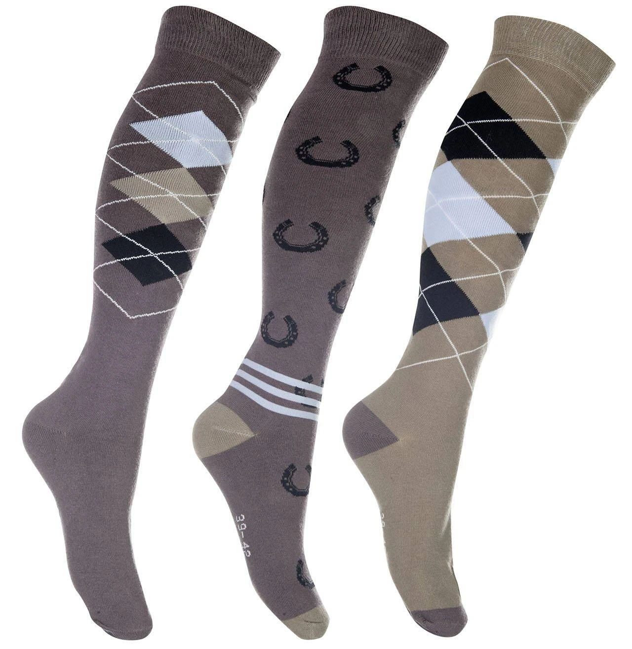 Reitsocken -Cardiff- 3er Set