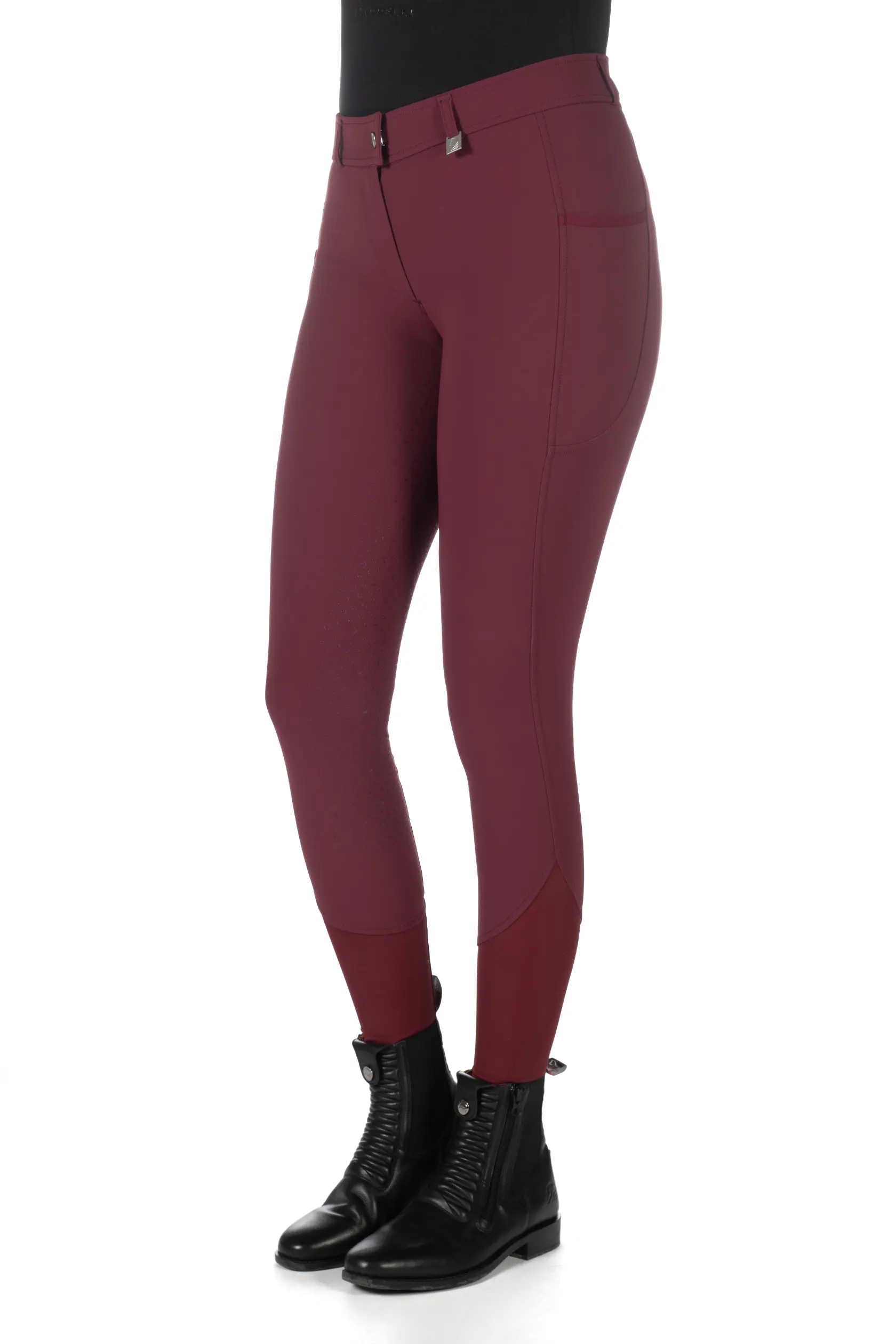 Damen Reithose LIVIGNO Silikon-Vollbesatz