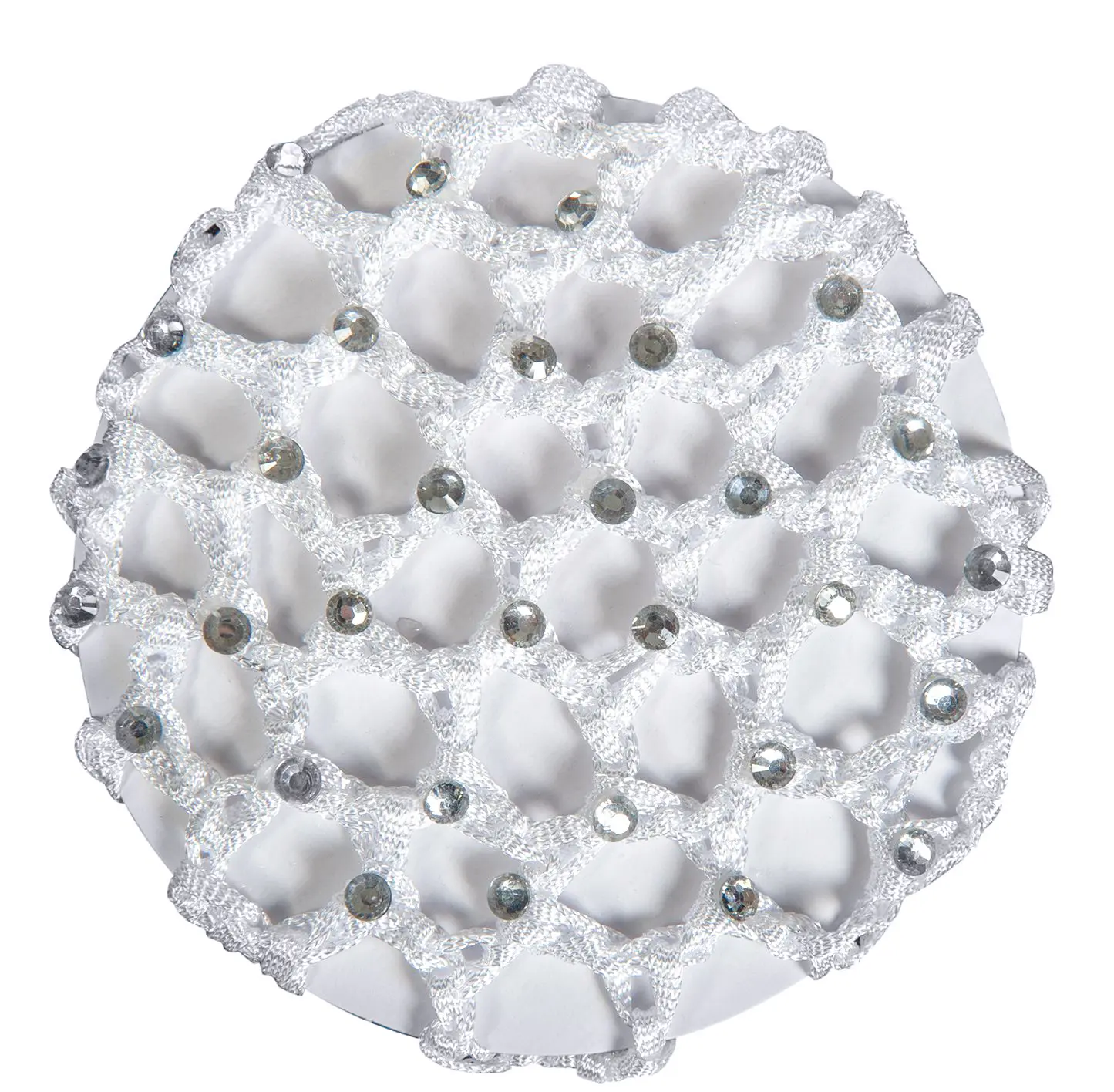 Hair net with deko stones